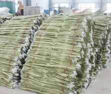 茶色編織袋展示